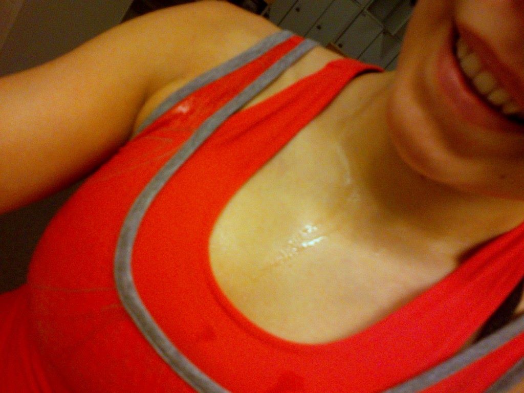 Sweat is just fat crying ;)